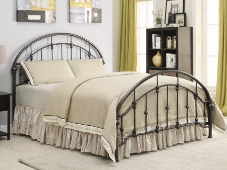 Rowan Queen Bed Dark Bronze - 300407Q Online