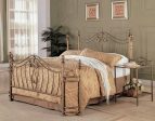 Sydney Queen Bed Antique Brushed Gold - 300171Q Online